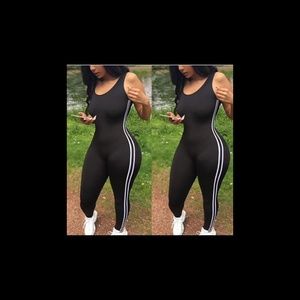 Yoga Jumpsuit (Black)